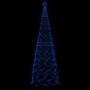 Konischer Weihnachtsbaum 1400 blaue LED 160x500 cm von vidaXL, Weihnachtsbäume - Ref: Foro24-343511, Preis: 82,79 €, Rabatt: %
