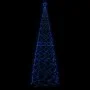 Konischer Weihnachtsbaum 1400 blaue LED 160x500 cm von vidaXL, Weihnachtsbäume - Ref: Foro24-343511, Preis: 82,00 €, Rabatt: %