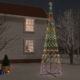 Árbol de Navidad cónico 3000 LED de colores 230x800 cm
