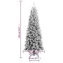 Árbol de Navidad artificial con nieve PVC y PE 240 cm de vidaXL, Arboles de navidad - Ref: Foro24-345192, Precio: 281,99 €, D...
