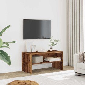 Mueble para TV madera contrachapada envejecida 80x40x40 cm en Muebles TV | Comprar online en Foro24