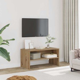 Mueble de TV madera de ingeniería roble artesanal 80x40x40 cm en Muebles TV | Comprar online en Foro24