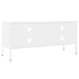 TV-Schrank aus weißem Stahl, 105 x 35 x 50 cm von vidaXL, TV-Möbel - Ref: Foro24-336233, Preis: 157,88 €, Rabatt: %