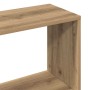 Estantería de madera de ingeniería roble artisan 45x24x159 cm