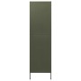 Olivgrüner Stahlschrank 90x50x180 cm von vidaXL, Kleiderschränke - Ref: Foro24-336243, Preis: 315,25 €, Rabatt: %