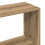 Estantería de madera ingeniería roble artisan 97,5x29,5x100 cm