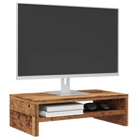 Soporte pantalla madera contrachapada madera vieja 42x24x13 cm en Muebles TV | Comprar online en Foro24