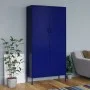 Dark blue steel cabinet 90x50x180 cm by vidaXL, Wardrobes - Ref: Foro24-336244, Price: 282,74 €, Discount: %
