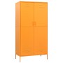 Senfgelber Stahlschrank 90x50x180 cm von vidaXL, Kleiderschränke - Ref: Foro24-336245, Preis: 318,24 €, Rabatt: %