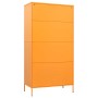 Senfgelber Stahlschrank 90x50x180 cm von vidaXL, Kleiderschränke - Ref: Foro24-336245, Preis: 318,24 €, Rabatt: %