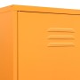 Armario de acero amarillo mostaza 90x50x180 cm de vidaXL, Armarios roperos - Ref: Foro24-336245, Precio: 303,36 €, Descuento: %