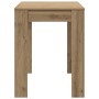 Mesa de Comedor Roble Artesano 120x60x76cm madera reconstituida