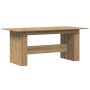 Mesa de comedor madera ingeniería roble artisan 180x90x76 cm