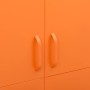 Orangefarbener Stahlschrank 90x50x180 cm von vidaXL, Kleiderschränke - Ref: Foro24-336246, Preis: 348,53 €, Rabatt: %