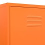 Orangefarbener Stahlschrank 90x50x180 cm von vidaXL, Kleiderschränke - Ref: Foro24-336246, Preis: 348,53 €, Rabatt: %