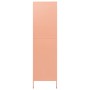 Armario de acero rosa 90x50x180 cm de vidaXL, Armarios roperos - Ref: Foro24-336247, Precio: 283,07 €, Descuento: %