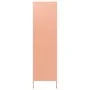 Armario de acero rosa 90x50x180 cm de vidaXL, Armarios roperos - Ref: Foro24-336247, Precio: 283,36 €, Descuento: %