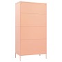 Rosa Stahlschrank 90x50x180 cm von vidaXL, Kleiderschränke - Ref: Foro24-336247, Preis: 283,36 €, Rabatt: %