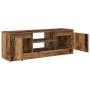 Mueble para TV madera ingeniería madera envejecida 102x30x36 cm