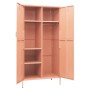 Rosa Stahlschrank 90x50x180 cm von vidaXL, Kleiderschränke - Ref: Foro24-336247, Preis: 283,36 €, Rabatt: %