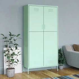 Mint green steel cabinet 90x50x180 cm by vidaXL, Wardrobes - Ref: Foro24-336248, Price: 280,36 €, Discount: %
