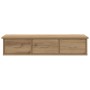Armario de pared madera ingeniería roble artisan 88x26x18,5 cm