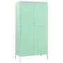 Mint green steel cabinet 90x50x180 cm by vidaXL, Wardrobes - Ref: Foro24-336248, Price: 284,23 €, Discount: %