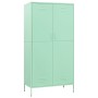 Mintgrüner Stahlschrank 90x50x180 cm von vidaXL, Kleiderschränke - Ref: Foro24-336248, Preis: 283,58 €, Rabatt: %