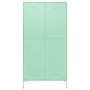Mintgrüner Stahlschrank 90x50x180 cm von vidaXL, Kleiderschränke - Ref: Foro24-336248, Preis: 283,58 €, Rabatt: %