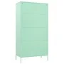Mint green steel cabinet 90x50x180 cm by vidaXL, Wardrobes - Ref: Foro24-336248, Price: 284,23 €, Discount: %