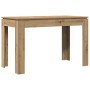 Mesa de Comedor Roble Artesano 120x60x76cm madera reconstituida