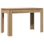 Mesa de Comedor Roble Artesano 120x60x76cm madera reconstituida