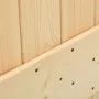 Schiebetür mit Beschlägen aus massivem Kiefernholz, 90 x 210 cm von vidaXL, Türen - Ref: Foro24-3057590, Preis: 382,46 €, Rab...