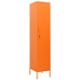 Orangefarbener Stahlschließfachschrank 35x46x180 cm von vidaXL, Schließfächer und Lagerschränke - Ref: Foro24-336255, Preis: ...