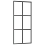 Schiebetür mit ESG-Glas und Aluminiumbeschlägen 90x205 cm von vidaXL, Türen - Ref: Foro24-3081946, Preis: 214,33 €, Rabatt: %