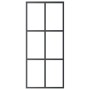 Schiebetür mit ESG-Glas und Aluminiumbeschlägen 90x205 cm von vidaXL, Türen - Ref: Foro24-3081946, Preis: 214,33 €, Rabatt: %