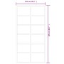 Schiebetür mit ESG Glas und Aluminium Beschlägen 102x205 cm von vidaXL, Türen - Ref: Foro24-3081960, Preis: 220,93 €, Rabatt: %