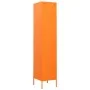Orangefarbener Stahlschließfachschrank 35x46x180 cm von vidaXL, Schließfächer und Lagerschränke - Ref: Foro24-336255, Preis: ...