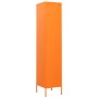 Orangefarbener Stahlschließfachschrank 35x46x180 cm von vidaXL, Schließfächer und Lagerschränke - Ref: Foro24-336255, Preis: ...