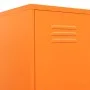 Orangefarbener Stahlschließfachschrank 35x46x180 cm von vidaXL, Schließfächer und Lagerschränke - Ref: Foro24-336255, Preis: ...