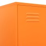 Orangefarbener Stahlschließfachschrank 35x46x180 cm von vidaXL, Schließfächer und Lagerschränke - Ref: Foro24-336255, Preis: ...