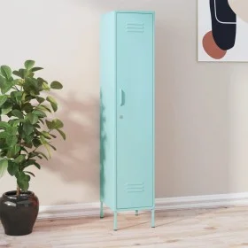 Mint green steel locker cabinet 35x46x180 cm by vidaXL, Lockers and storage cabinets - Ref: Foro24-336257, Price: 217,52 €, D...