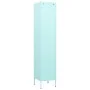 Mint green steel locker cabinet 35x46x180 cm by vidaXL, Lockers and storage cabinets - Ref: Foro24-336257, Price: 211,87 €, D...