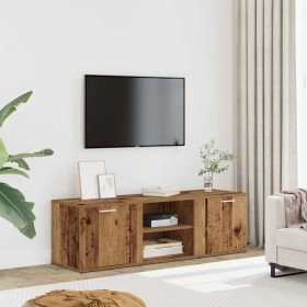 Mueble de TV madera contrachapada envejecida 120x34x37 cm en Muebles TV | Comprar online en Foro24