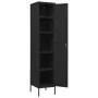 Black steel locker cabinet 35x46x180 cm by vidaXL, Lockers and storage cabinets - Ref: Foro24-336259, Price: 203,69 €, Discou...