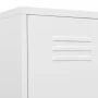 Schließfachschrank aus weißem Stahl, 35 x 46 x 180 cm von vidaXL, Schließfächer und Lagerschränke - Ref: Foro24-336260, Preis...