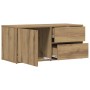 Mueble de TV madera de ingeniería roble artisan 80x34x35,5 cm