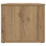 Mueble para TV madera contrachapada roble artisan 80x34x30 cm