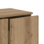 Mueble para TV madera contrachapada roble artisan 80x34x30 cm
