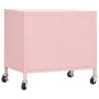 Pink steel storage cabinet 60x35x56cm by vidaXL, Lockers and storage cabinets - Ref: Foro24-336265, Price: 119,03 €, Discount: %